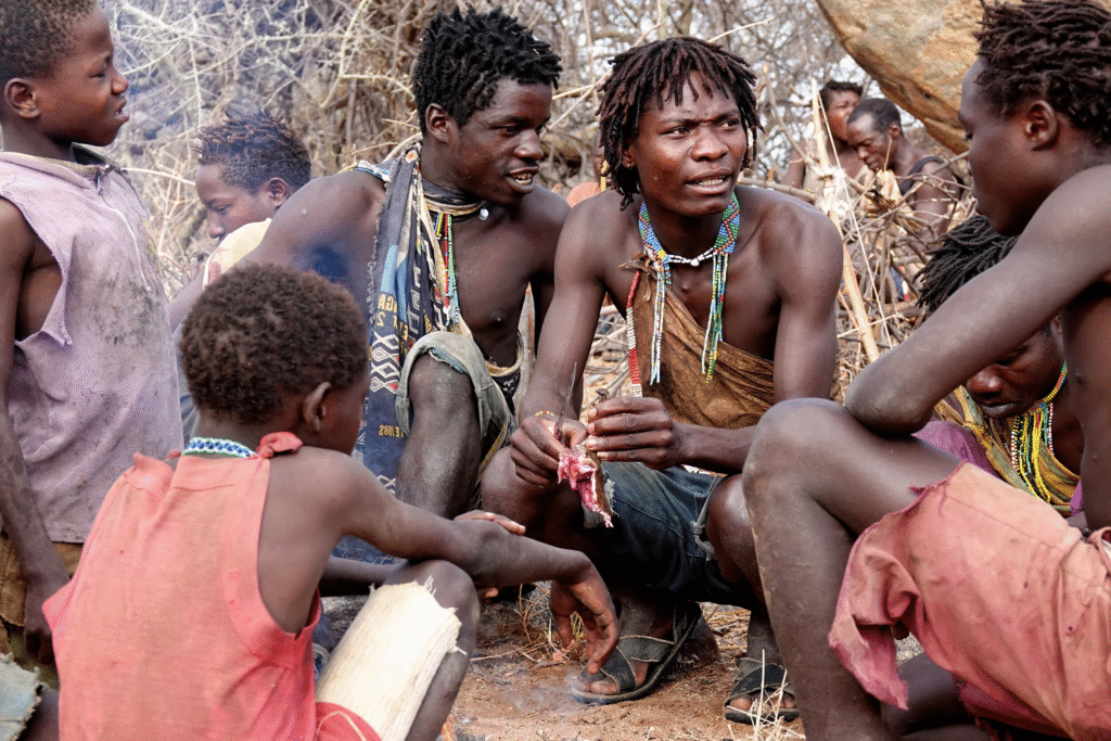 Hadzabe Tribe Tours: Hunters-gatherer life